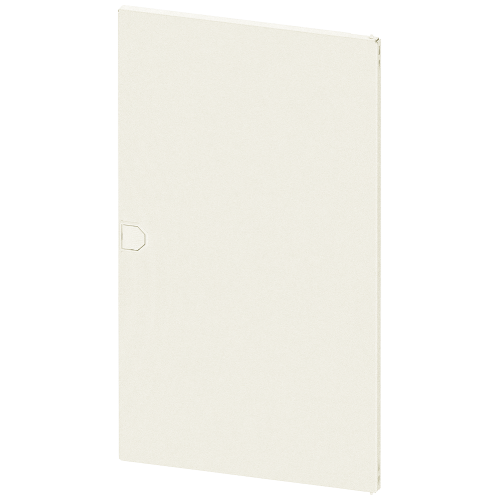 Sheet-steel door for surface-mounting 3-tier