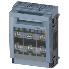 SENTRON, Fuse switch disconnector 3NP1, 3-pole, NH2, 400 A, for Rittal busbar system 60 mm, flat terminal, Cover level 32/70 mm