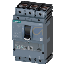 circuit breaker 3VA2 IEC Frame 100 breaking capacity class C Icu=110 kA @ 415 V 3-pole, line protection ETU350, LSI, In=100 A overload protection I...