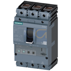 circuit breaker 3VA2 IEC Frame 160 breaking capacity class M Icu=55 kA @ 415 V 3-pole, line protection ETU330, LIG, In=63 A overload protection Ir=...