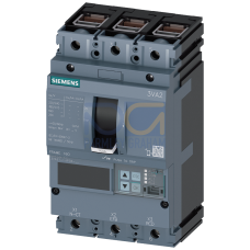 circuit breaker 3VA2 IEC Frame 160 breaking capacity class H Icu=85 kA @ 415 V 3-pole, line protection ETU550, LSI, In=63 A overload protection Ir=...