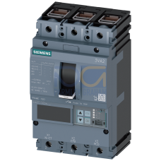 circuit breaker 3VA2 IEC Frame 160 breaking capacity class H Icu=85 kA @ 415 V 3-pole, line protection ETU860, LSIG, In=100 A overload protection I...