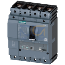 circuit breaker 3VA2 IEC Frame 250 breaking capacity class C Icu=110 kA @ 415 V 4-pole, line protection ETU320, LI, In=160 A overload protection Ir...