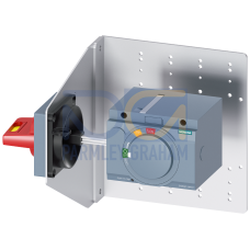 side wall mounted rot. operator emergency-stop IEC IP65 with mounting bracket 24V DC lighting kit accessory for: 3VA2 100/160/250