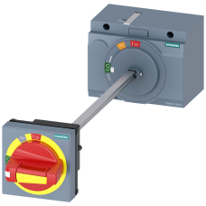 Door mounted rotary operator emerg. off IEC IP65 with door interlock, accessories for: 3VA.