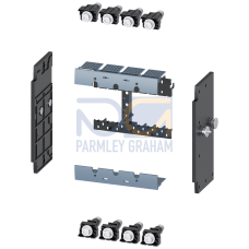 Withdrawable unit conversion kit for MCCB, accessory for: circuit breaker, 4-pole