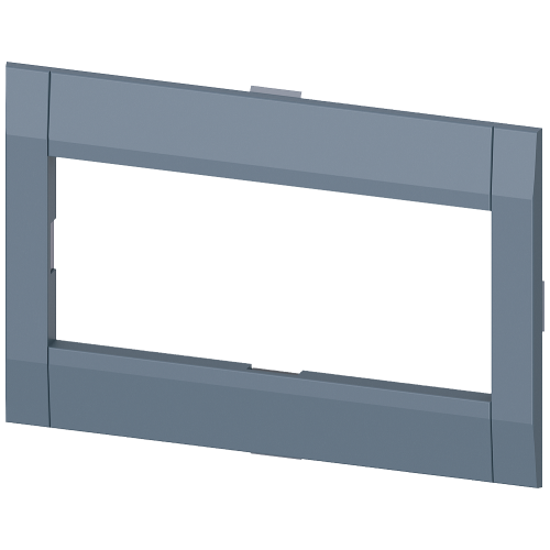Cover frame 104.6x 45.65 mm (WxH) accessory for: circuit breaker 3-pole