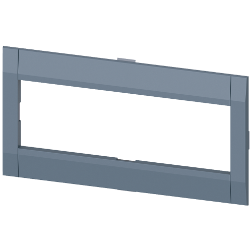 Cover frame 139.6x 45.65 mm (WxH) accessory for: circuit breaker 4-pole