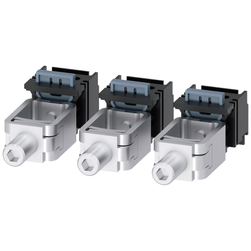 Box terminal, 3 units, accessories for: 3VA2 160.