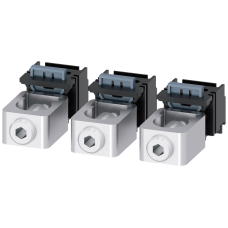 Wire connector, 3 units, accessories for: 3VA1 100/160.