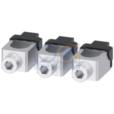 Wire connector, 3 units, accessories for: 3VA2 100/160/250.