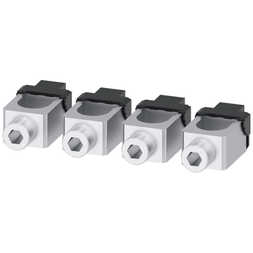 Wire connector, 4 units, accessories for: 3VA2 100/160/250.