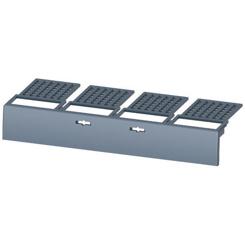 Terminal cover 4-pole, 1 unit, accessory for: 3VA2 100/160/250
