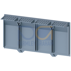 Insulating plate extended, 4-pole, 1 unit, accessories for: 3VA2 100/160/250.
