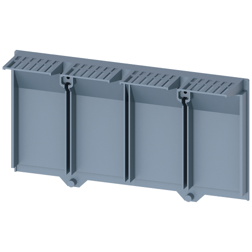 Insulating plate extended, 4-pole, 1 unit, accessories for: 3VA2 100/160/250.