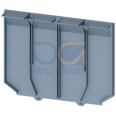 insulating plate offset 4-pole 1 unit accessory for: 3VA2 100/160/250