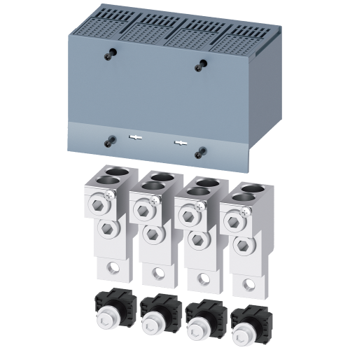 Wire connector, 2 cables 4 units, accessories for: 3VA2 100/160/250.