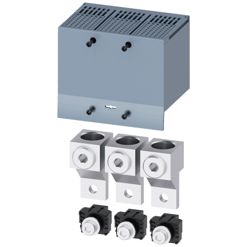 Wire connector, large, 3 units, accessories for: 3VA2 100/160/250.