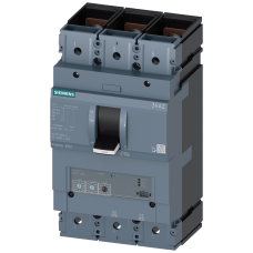 circuit breaker 3VA2 IEC Frame 630 breaking capacity class M Icu=55 kA @ 415 V 3-pole, line protection ETU320, LI, In=630 A overload protection Ir=...