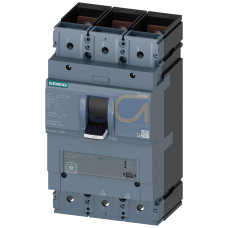 circuit breaker 3VA2 IEC Frame 630 breaking capacity class H Icu=85 kA @ 415 V 3-pole, line protection ETU340, ELISA LI, In=630 A overload protecti...