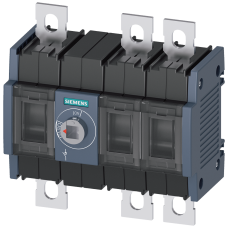 Switch disconnector 160 A, Size 2, 3-pole Front operating mechanism center Basic unit without handle
