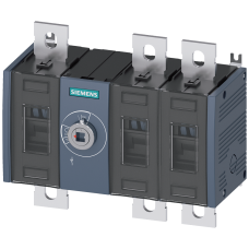 Switch disconnector 400 A, Size 3, 3-pole Front operating mechanism center Basic unit without handle