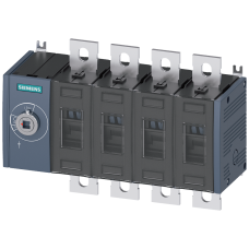 Switch disconnector 200 A, size 3, 4-pole, front operating mechanism on left, basic unit