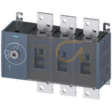 SWITCH-DISCONNECTOR 2000A, FRAME SIZE 5, 3-POLE FRONT OPERATING LEFT BASIC UNIT WITHOUT HANDLE FLAT TERMINAL