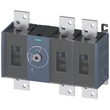 Switch disconnector 1000 A, Size 5, 3-pole Front operating mechanism center Basic unit without handl