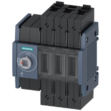 Switch disconnector 16 A, size 1, 3-pole, front operating mechanism on left, basic unit
