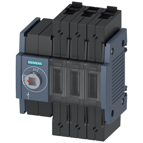 Switch disconnector 63 A, size 1, 3-pole, front operating mechanism on left, basic unit