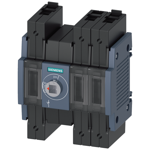 Switch disconnector 63 A, Size 1, 3-pole Front operating mechanism center Basic unit without handle