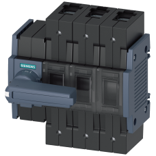 Switch disconnector 80 A, Size 2, 3-pole Front operating mechanism left Complete unit with direct operating mechanism gray Box terminal