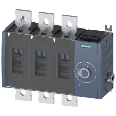 Switch disconnector 800 A, Size 4, 3-pole Side operating mechanism right Basic unit without handle f