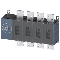 Switch disconnector 1000 A, size 5, 4-pole, front operating mechanism on left, basic unit