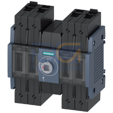 Switch disconnector 63 A, Size 1, 4-pole Front operating mechanism center Basic unit without handle