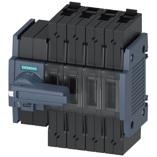 Switch disconnector 32 A, Size 1, 4-pole Front operating mechanism left Complete unit with direct op