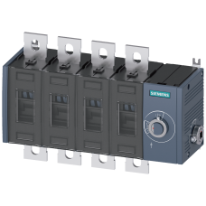 Switch disconnector 200 A, Size 3, 4-pole Side operating mechanism right Basic unit without handle f