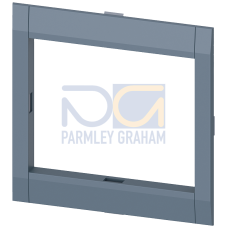 Cover frame 104.6x 84.7 mm (WxH) accessory for: circuit breaker 3-pole