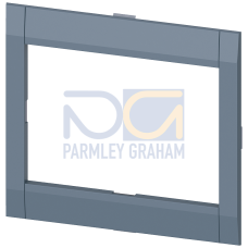 cover frame 104.6x 75.8mm (WxH), accessory for: motor operator MO320 250 3VA9257-0HA.0 and MO320 250