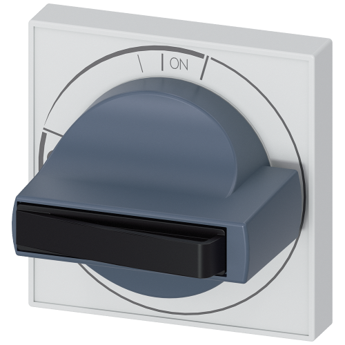 Size 1 Door-Coupling Handle Handle Grey W/O Shaft and Coupling Driver Lockable in Off