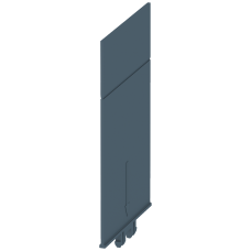 Accessories for 3KD size 3 phase barriers containing 8 units.