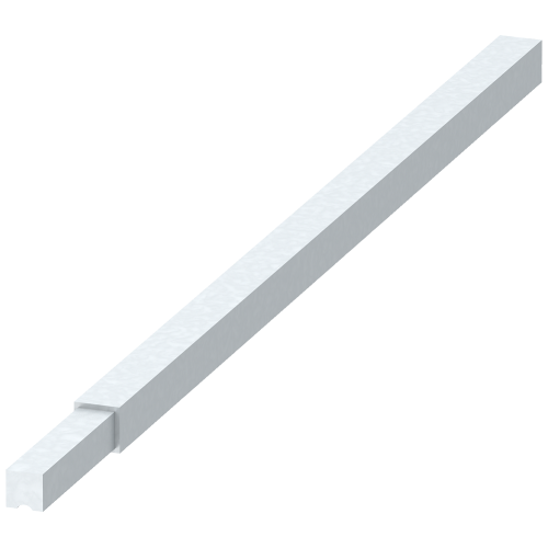 Size 3 Extension Shaft For Door-Coupling Handle Length 300mm 8X8mm To 10X10mm