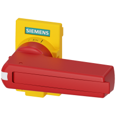 Size 2 Direct Handle Red/Yellow Standard Version Lockable in Off with up to 3 Padlocks