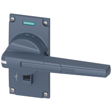 Size 5 Direct Handle Grey Standard Version Lockable in Off with up to 3 Padlocks