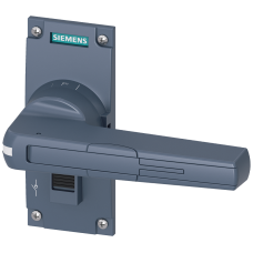 Size 4 Direct Handle Grey Standard Version Lockable in Off with up to 3 Padlocks