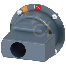 Supplementary handle for door mounted rotary operator standard accessory for: 3VA1 100/160.