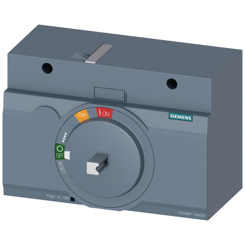 Rotary operating mechanism with shaft stub for RETROFIT 8UC, accessory for: 3VA 2 400/630.