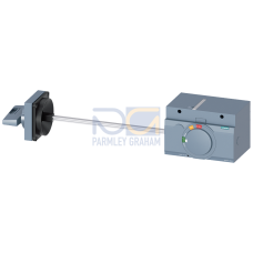 side wall mounted rot. operator standard IEC IP65 accessory for: 3VA1 400/630 3VA2 400/630