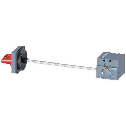 Side wall-mounted rotary operator emergency stop IEC IP65 accessory for: 3VA1 100/160.
